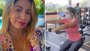 Fitness, Marília Mendonça registra 'treino sofrência' nas redes e diverte fãs - Instagram