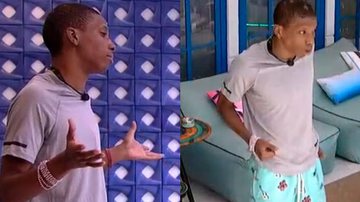 BBB21: Lucas conversa com Arcrebiano após briga e desabafa - Reprodução/TV Globo