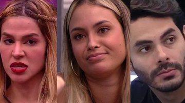 BBB21: Kerline, Sarah e Rodolffo formam o primeiro paredão da temporada - Reprodução/TV Globo