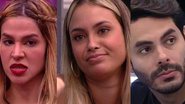 BBB21: Kerline, Sarah e Rodolffo formam o primeiro paredão da temporada - Reprodução/TV Globo