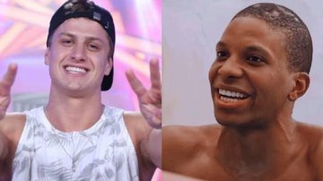 BBB21: Lucas Gallina oferece tratamento contra alopécia a Lucas Penteado: "Pode contar comigo" - Reprodução/Instagram/TV Globo