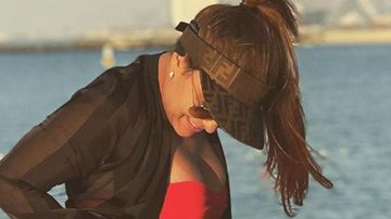 De maiô, Maiara coloca o corpão para jogo durante passeio luxuoso em Dubai - Instagram