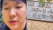 Ex-BBB Pyong Lee surge em cemitério - Reprodução/Instagram