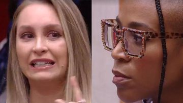 BBB21: Ao vivo, Carla Diaz dá pisão em Karol Conká e revela mágoa - Reprodução/TV Globo