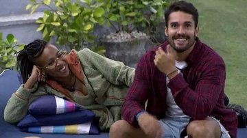 BBB21: Conká agradece Bil: ''Ficaria muito mal se você saísse sem uma conversa'' - Reprodução / TV Globo