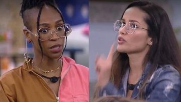 BBB21: Karol Conká questiona Juliette que não se intimida e alfineta - Reprodução/TV Globo