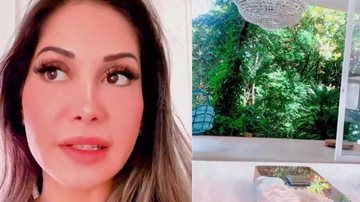Mayra Cardi exibe porta automática gigante de sua mansão - Reprodução/Instagram