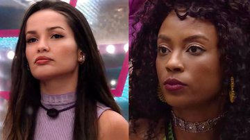 BBB21: Ficou feio! Lumena mente para Juliette e dá emoji de cobra no 'Queridômetro' - Reprodução / TV Globo