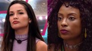 BBB21: Ficou feio! Lumena mente para Juliette e dá emoji de cobra no 'Queridômetro' - Reprodução / TV Globo