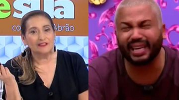 BBB21: Revoltadíssima, Sônia Abrão detona lágrimas de Projota: ''Chora mais, falsão'' - Reprodução / TV Globo / RedeTV!