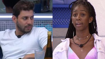 BBB21: Caio e Camilla de Lucas apresentam sintomas de Covid-19 e web faz apelo: "Tem que fazer teste" - Reprodução/TV Globo