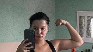 Descabelada, Maraisa posa após pegar pesado no treino e exibe corpo trincado - Reprodução/ Instagram