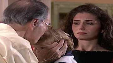 O aposentado diz que sempre sonhou com um mundo diferente para a filha - Reprodução/TV Globo