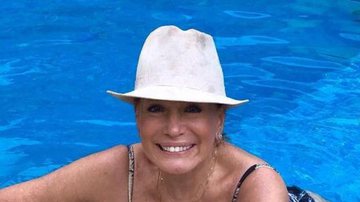 Uau! Susana Vieira curte dia de piscina e trava web com ótima forma aos 78 anos - Arquivo Pessoal