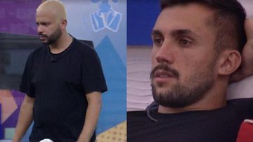 BBB21: Projota se irrita com chilique de Arthur após a prova do líder - Reprodução/TV Globo