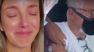 Ticiane Pinheiro não contém as lágrimas ao ver pai sendo vacinado - Reprodução/Instagram