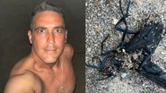 Susto! André Marques é picado por vespa nos bastidores de 'No Limite' e sofre sequelas: "Deu ruim" - Reprodução/Instagram