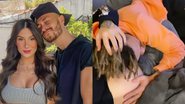 Alerta fofura! Ex-BBB Bianca Andrade exibe noivo acariciando o barrigão de sete meses e se derrete: "Grudadinhos" - Reprodução/Instagram