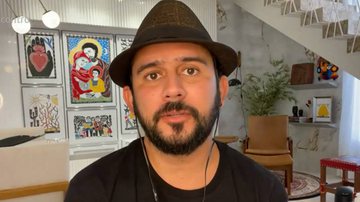 Após vencer Covid-19, Bráulio Bessa relata momentos de tensão ao ser internado: "Tive medo de morrer" - Reprodução/TV Globo