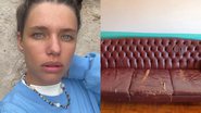 Bruna Linzmeyer nega ser dona de sofá "destruído" à venda - Reprodução/Instagram