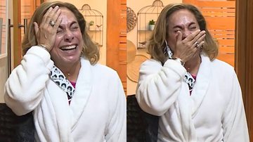 Vacinada, Cissa Guimarães não se segura e vai às lágrimas em volta ao 'É De Casa': "Estou muito feliz" - Reprodução/TV Globo