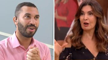 No 'Encontro', Gilberto do BBB21 deixa Fátima Bernardes em choque após revelar torcida no No Limite: "Eu amo muito" - Reprodução/TV Globo