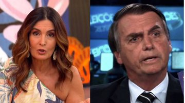 Fátima Bernardes desabafa nas redes sociais e detona Jair Bolsonaro: "Sem entender o motivo da comemoração" - Reprodução/TV Globo