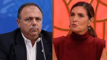 Ao vivo, Fátima Bernardes rasga críticas a Eduardo Pazuello após depoimento na CPI: "É equivocado" - Reprodução/Instagram