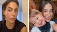 Gabi Brandt se irrita e rebate críticas após fã dizer que beijar o filho na boca é falta de higiene: "Quem fez fui eu" - Reprodução/Instagram