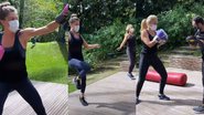 Encontro fitness! Grazi Massafera e Angélica dividem treino no Rio e deixam web babando: "Suei só de ver" - Reprodução/Instagram