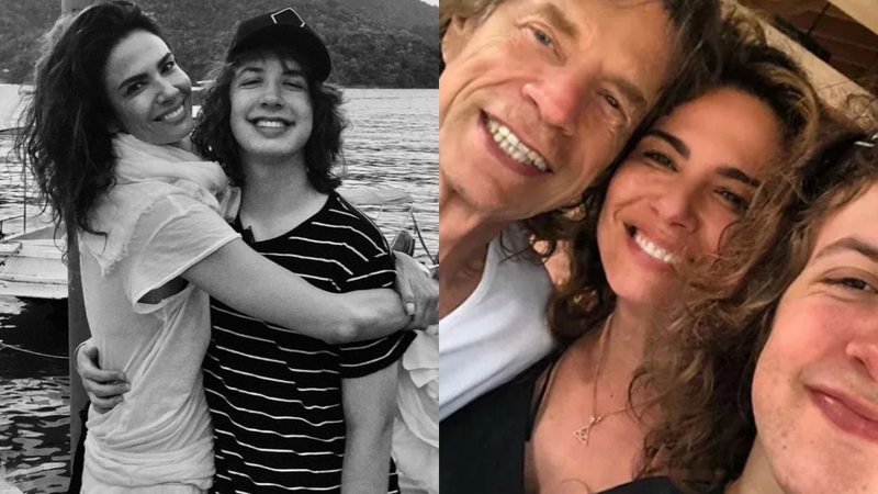 Filho de Mick Jagger e Luciana Gimenez, Lucas ganha homenagem emocionante da mãe: "Já estou chorando" - Reprodução/Instagram