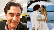 Luciano Szafir vai às lágrimas em casamento de Sasha Meneghel e João Figueiredo: "Me acabei de chorar" - Reprodução/Instagram