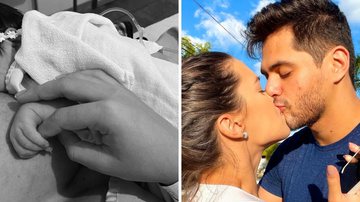 Nasce a primeira filha de Lucas Veloso, filho do humorista Shaolin: "Dia mais feliz da minha vida" - Reprodução/Instagram
