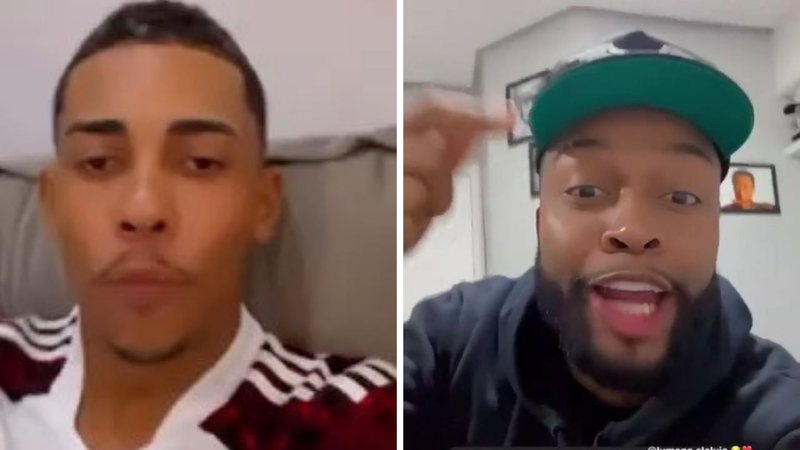 Ex-BBB Nego Di caça briga com funkeiro que se revolta em vídeos nas redes sociais: "Mexeu com a pessoa errada" - Reprodução/Instagram