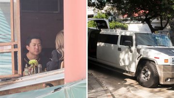 Após boatos de crise no casamento, ex-BBB Pyong Lee leva a esposa para almoçar em limousine luxuosa - AgNews
