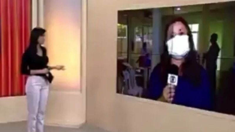 Que situação! Repórter da TV Globo pede demissão ao vivo durante jornal e constrange âncora - Reprodução/TV Liberal