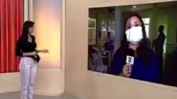 Que situação! Repórter da TV Globo pede demissão ao vivo durante jornal e constrange âncora - Reprodução/TV Liberal
