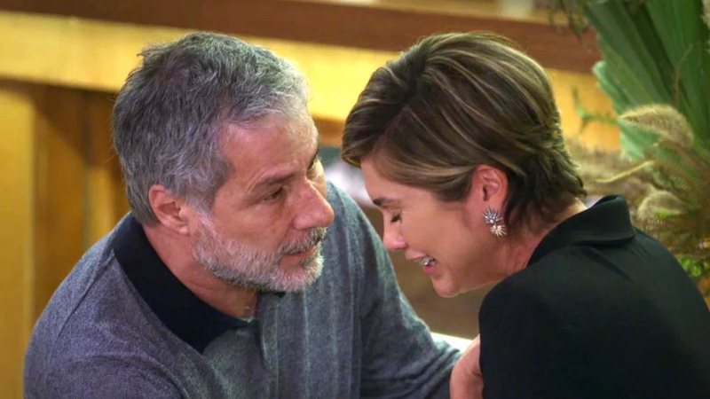 Após uma discussão com o marido, a ricaça vai relembrar o passado conturbado - Reprodução/TV Globo