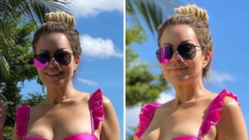 Aos 46 anos, Solange Almeida coloca look ousado e é clicada pelo namorado em sua mansão: "Nossa patroa" - Reprodução/Instagram