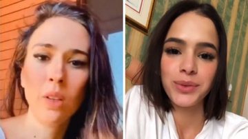 Tatá Werneck tem crise de ciúmes e reage após Bruna Marquezine fazer homenagem para amiga: "Eu posso explicar" - Reprodução/Instagram