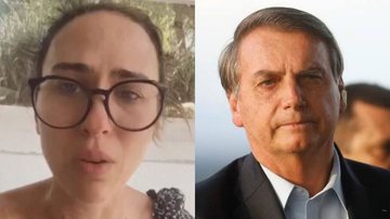 Em luto com a morte de Paulo Gustavo, Tatá Werneck detona aglomeração promovida por Bolsonaro: "Meu deus" - Reprodução/Instagram