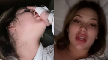 Virgínia Fonseca faz relato da primeira noite após o nascimento de Maria Alice: “Dormir é a caçamba " - Reprodução/Instagram