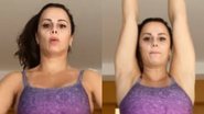 Só de top, Viviane Araújo ostenta barriga sarada e curvas acentuadas durante alongamento matinal: "Deusa" - Reprodução/Instagram
