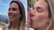 Ana Furtado celebra recuperação da Covid-19 com beijão de Boninho: "Curada!" - Reprodução/Instagram