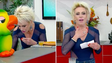 Susto ao vivo: Ana Maria Braga passa mal e pede ajuda para encerrar o 'Mais Você' - Reprodução/TV Globo