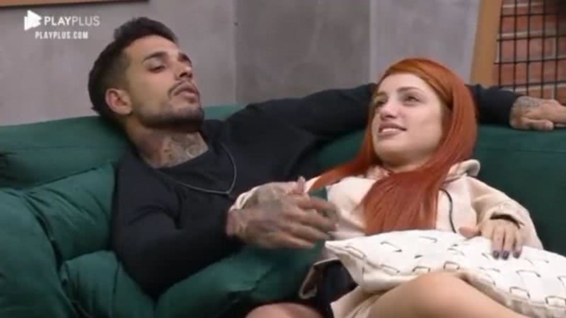 Power Couple 6: Brenda convida Matheus para noite quente e ele recusa: "Impossível" - Reprodução/TV Globo