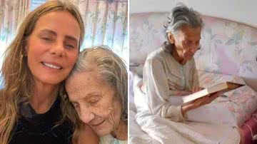 Bruna Lombardi surge arrasada após morte da tia de 93 anos: "Sem nenhuma doença" - Reprodução/Instagram