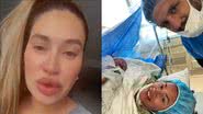 Dani Bolina para de amamentar filha recém-nascida após sufoco: "Tive problemas" - Reprodução/Instagram