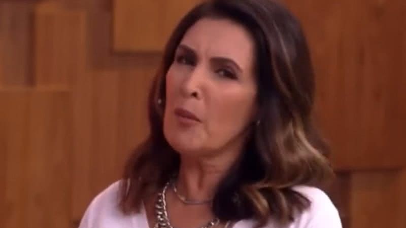 Fátima Bernardes alfineta viúvos da 'TV Globinho' ao vivo - Reprodução/TV Globo