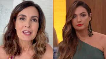 Fátima Bernardes não conversa com Patrícia Poeta nos bastidores: "Conhece bem" - Reprodução / Instagram / TV Globo